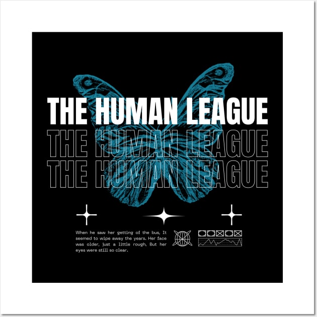 The Human LEAGUE Wall Art by Saint Maxima